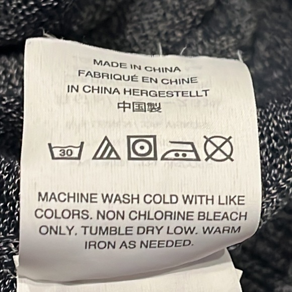 J. CREW woman’s gray linen blend boat neck sweater size large - Picture 10 of 11